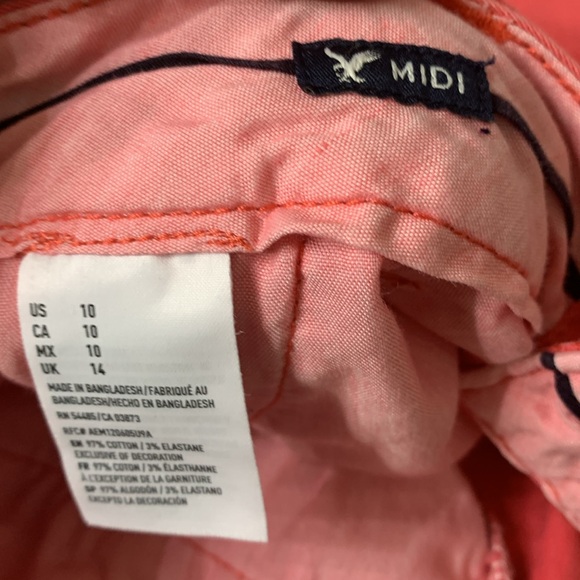 American eagle chino shorts with stretch size 10 - Picture 5 of 5